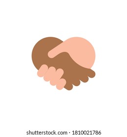 Handsake, commitment meeting agreement icon. vector illustration