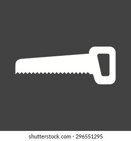 Handsaw, equipment, blade icon vector image. Can also be used for construction, interiors and building. Suitable for use on web apps, mobile apps and print media.