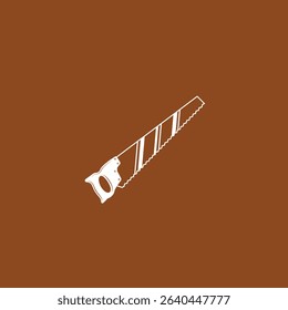 Handsaw icon flat vector design