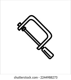 handsaw icon vector illustration logo template for many purpose. Isolated on white background.