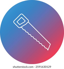 Handsaw icon vector image. Can also be used for web apps, mobile apps and print media.
