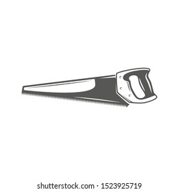 Handsaw isolated on white background