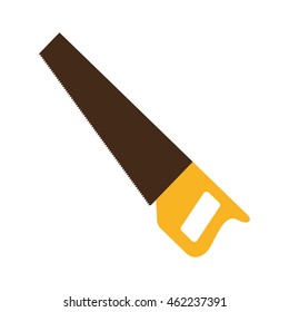 handsaw service tool icon vector illustration design