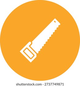 Handsaw vector icon. Can be used for printing, mobile and web applications.