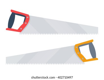 handsaw vector illustration isolated on a white background