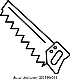 Design de ícone de linha de vetor de mão