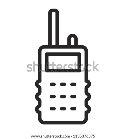 
A handset with antenna representing wireless phone
