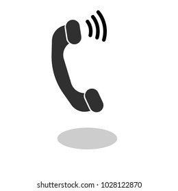 handset icon. isolated sign