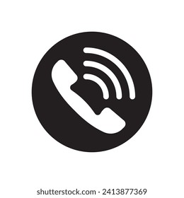 Handysymbol, Telefon oder Telefon, Vektorgrafik 