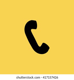handset icon. handset sign