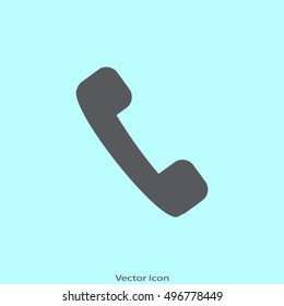 handset. icon telephone