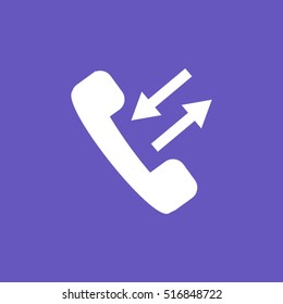 handset. icon telephone