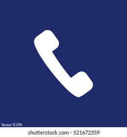 handset. icon telephone