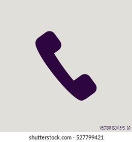 handset. icon telephone