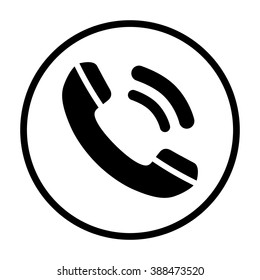 handset icon template design