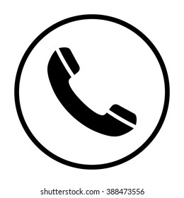 handset icon template design