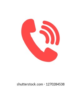 handset icon vector 10 eps