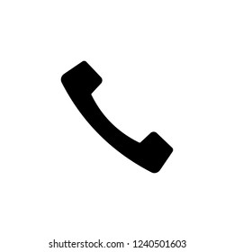Handset Icon Vector.