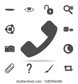 handset icon. web icons universal set for web and mobile