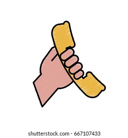handset phone icon