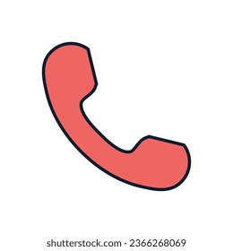 Icono de vector relacionado con el dispositivo de mano. Aislado sobre fondo blanco. Ilustración del vector