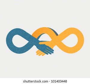 Handshake background