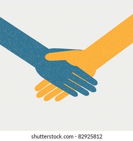 Handshake background