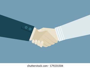 handshake of business