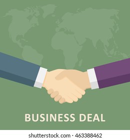 Handshake Of Business Deal