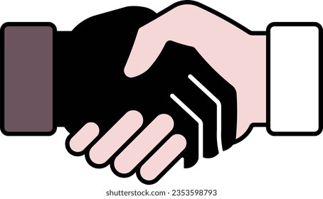 handshake business deal contract partner Outline