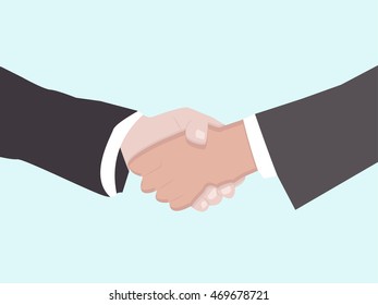 handshake business vector