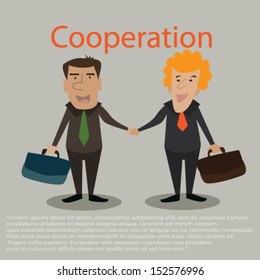  handshake in collaboration agreement 