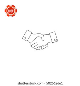 Handshake Concept Icon