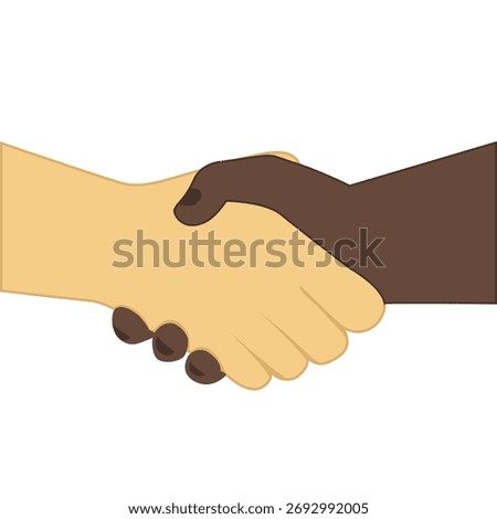 Handshake. The conclusion of the contract. Successful cooperation