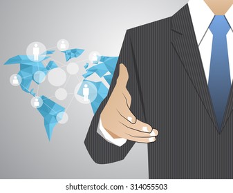 handshake Congratulatory Corporation Decision Communication