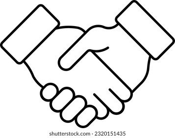 handshake deal contract agreement business Outline