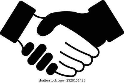 handshake deal contract business agreement Outline