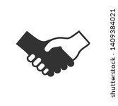 Handshake Deal Icon Symbol Design