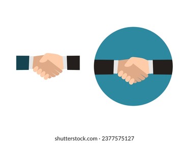 Handshake Design Illustration vector eps format , suitable for your design needs, logo, illustration, animation, etc.