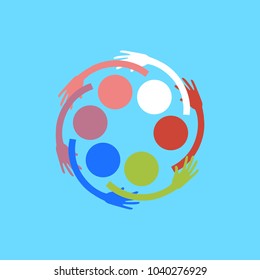 handshake and friendship icon