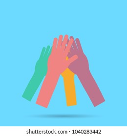 handshake and friendship icon