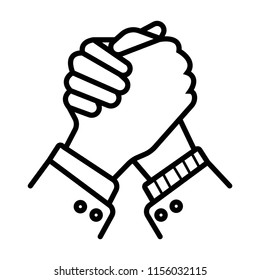 Handshake Friendship Partnership Minimalistic 