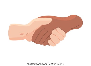 handshake gesture icon isolated design