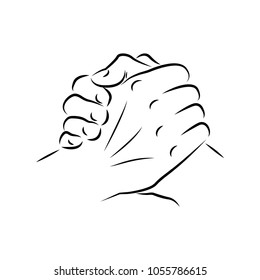 handshake graphic design template