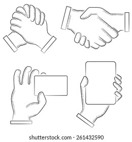 handshake  hand gestures