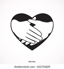 handshake Heart 