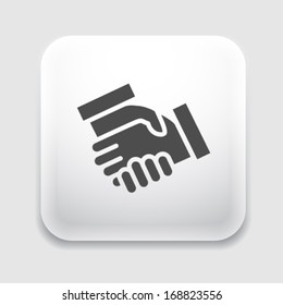 Handshake icon.