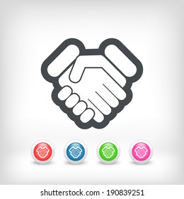 Handshake icon