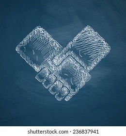 handshake icon