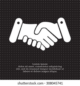 Handshake icon 